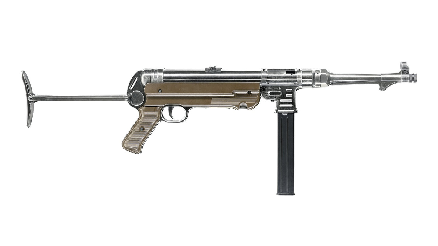 Legends MP40 German Legacy Edition 4,5 mm (.177) BB, CO₂, < 4,0 J, Full-Auto, Used Look