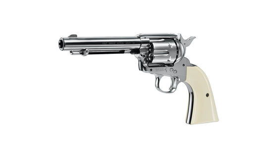 Colt SAA Smoke Wagon 4,5 mm (.177) BB, CO₂, < 3,0 J, Nickel-Finish