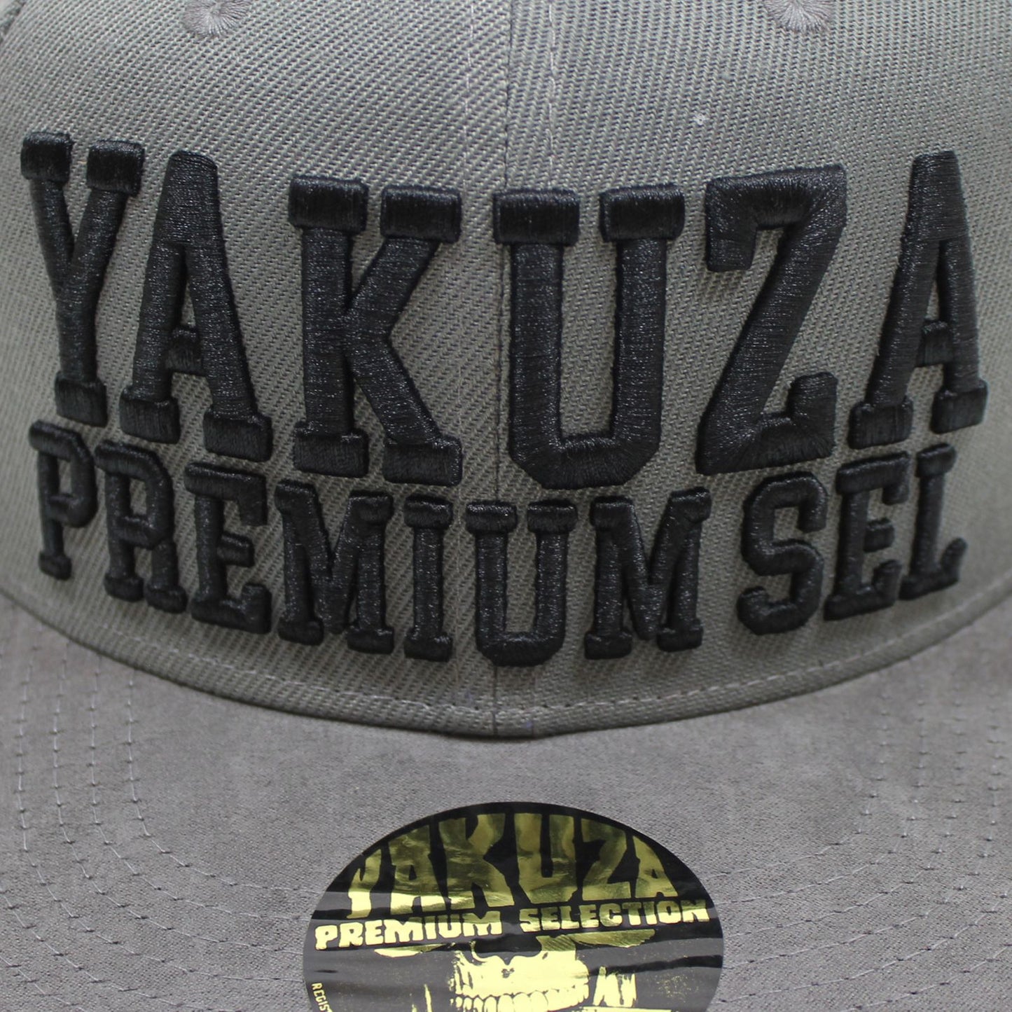 Yakuza Premium Basecap 2588 dunkelgrau Snapback