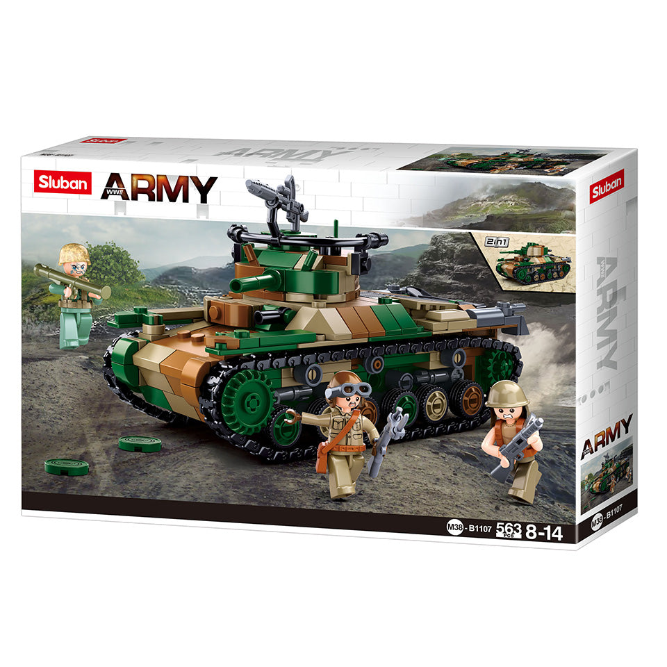Sluban WWII Type 97 medium tank M38-1107 #16182