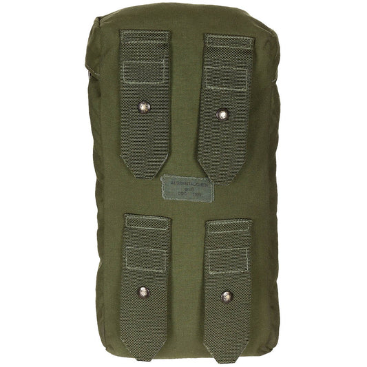 Österr. Seitentasche, groß, KAZ03, oliv, gebr.