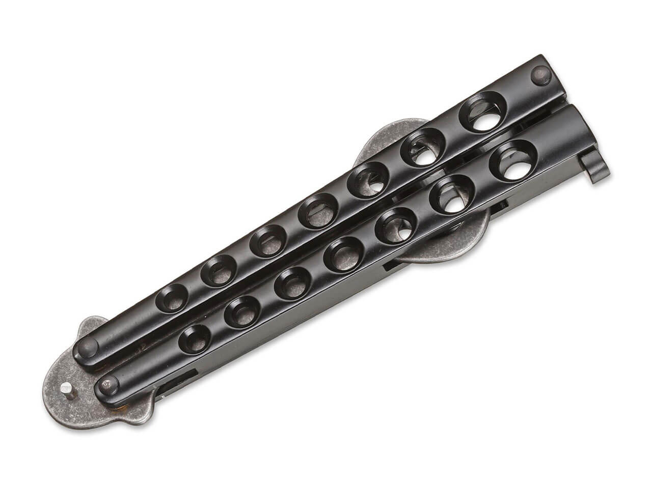 Magnum Balisong Black Bottle Opene
