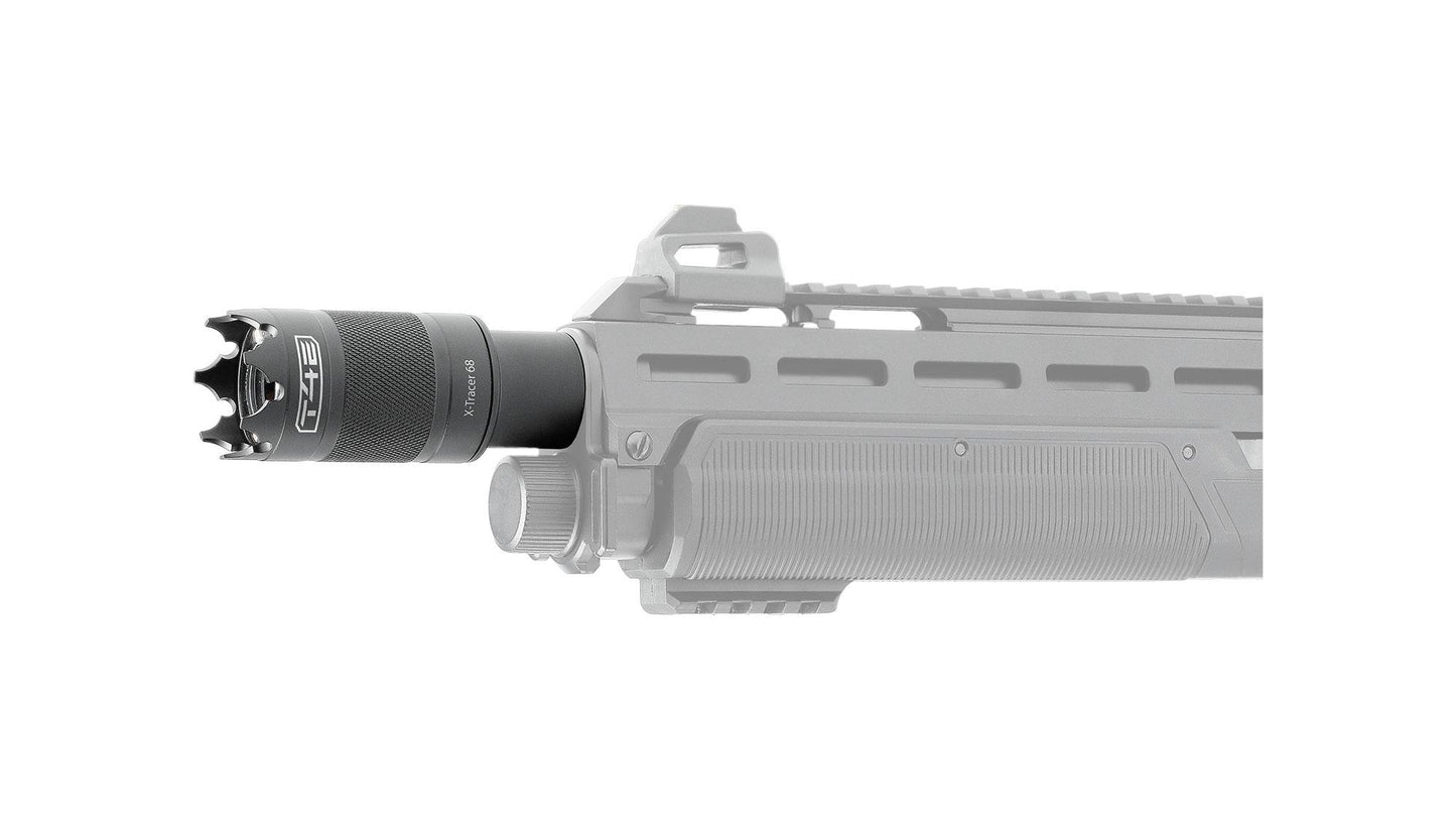 T4E X-Tracer 68 mit UV-LEDs/Mündungs-LEDs, für TX 68