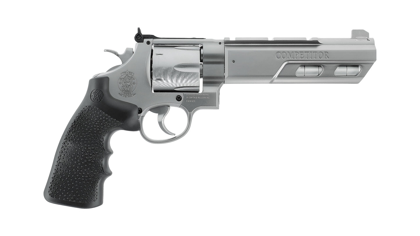 Smith & Wesson 629 Competitor 6" 4,5 mm (.177) BB, CO₂, < 3,0 J, Steel-Finish