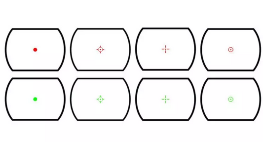 Replik Kollimatorvisier Offen