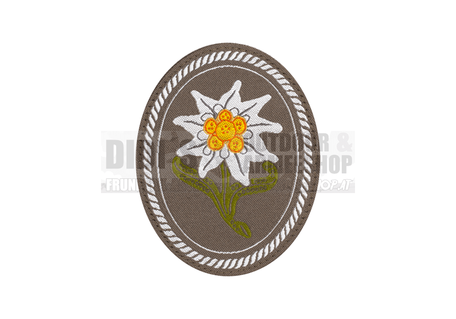 Edelweiss Patch Oval