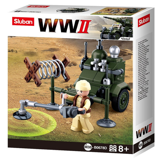 Sluban WWII Allied Minesweeper