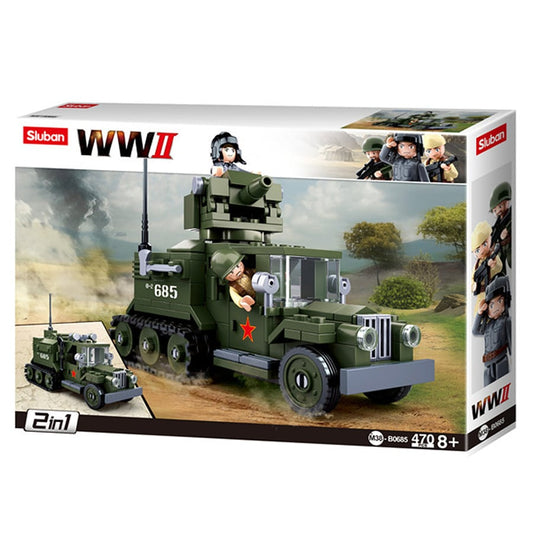 Sluban WWII Allied Vehicle