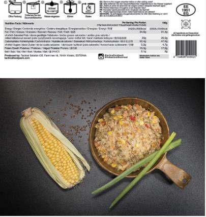 TACTICAL FOOD - Buckwheat Pot and Turkey