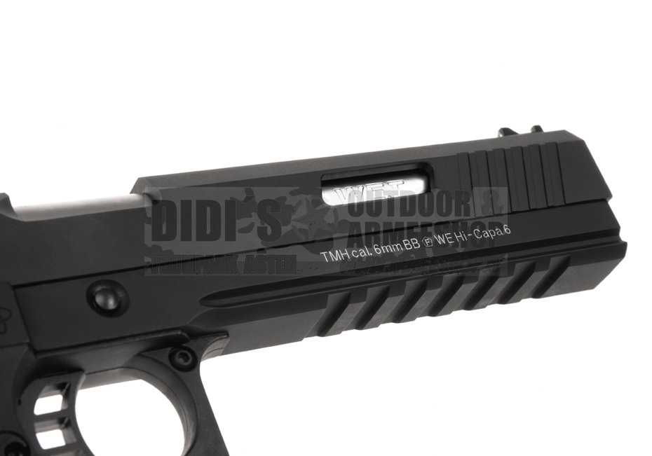 Hi-Capa 6 Force A Silver Barrel Full Metal GBB
