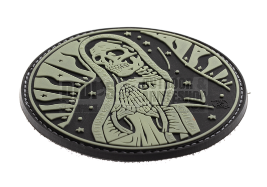 Santa Muerte Rubber Patch