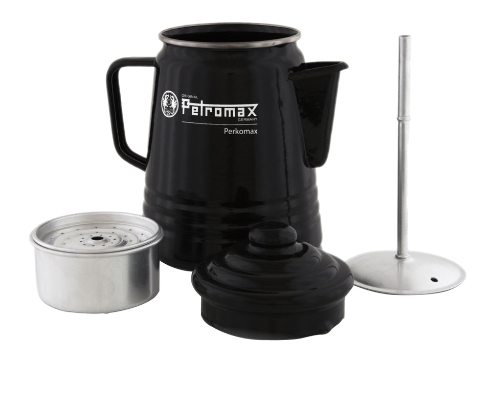 Petromax Perkolator Kaffeekanne schwarz