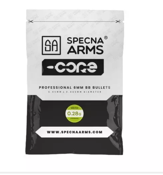 Airsoft Munition 0.20g, 0.28g, 0.30g Specna Arms CORE™ BIO BBs - 1kg