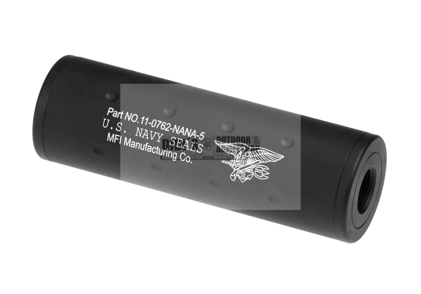 U.S. 107mm Navy Seals Silencer CW/CCW Div.Farben