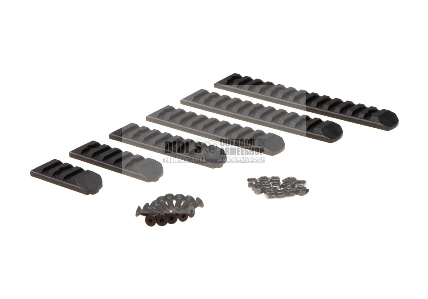 Rail Set 6-pack for Keymod & M-LOK