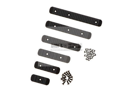 Rail Set 6-pack for Keymod & M-LOK