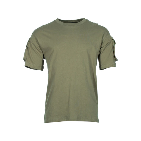 Tactical T-Shirt m. Klett - Div. Farben
