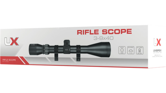 UX RS 3-9x40 inkl. Montageringen