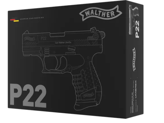 Walther P22 6 mm, Federdruck, < 0,5 J