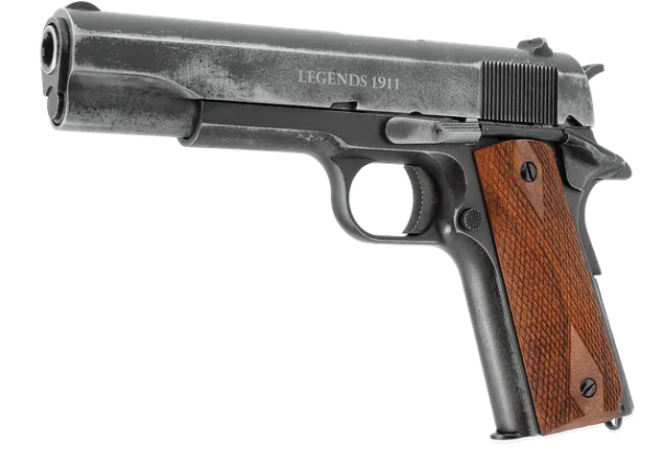 Legends 1911 Vintage 6 mm, CO₂, < 1,0 J, Antik-Finish
