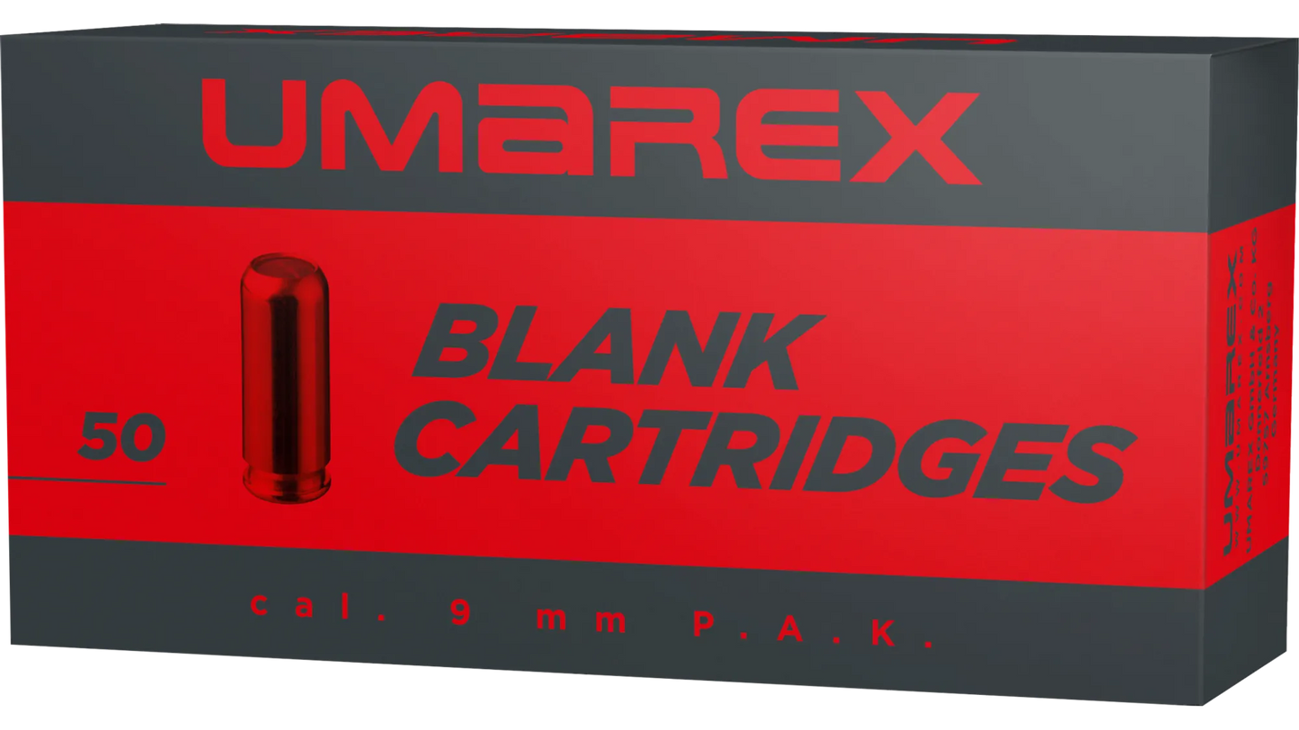 Umarex Platzpatronen 9 mm P.A.K., 50 St.