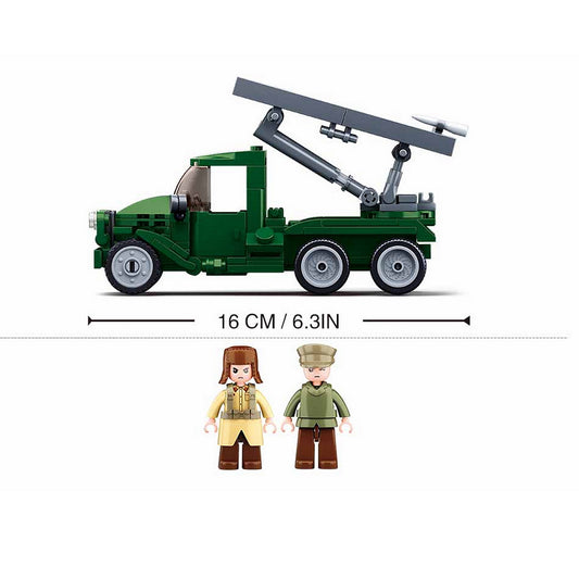 Sluban (Battle of Budapest)Rus.missile guns M38-B0975 #16149