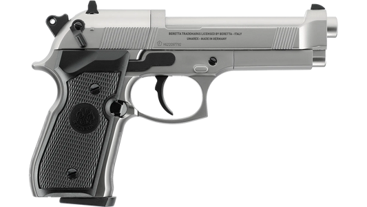 Beretta MOD. 92 FS 4,5 mm (.177) Diabolo, CO₂, < 4,0 J, Nickel-Finish