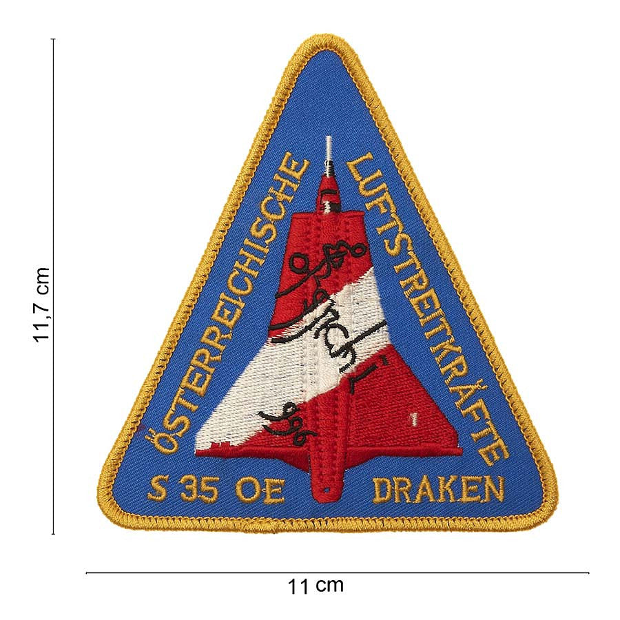 Emblem Stoff Austrian Air Force Draken