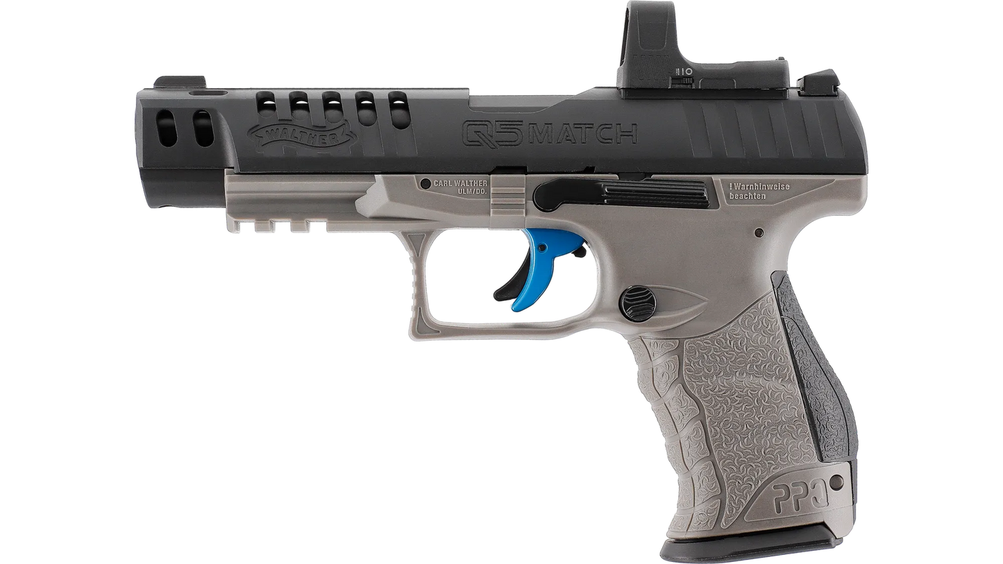 Walther Q5 Match Combo 5" Set Kal.4,5mm CO2