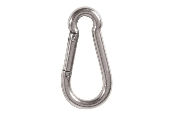 KARABINERHAKEN S/STEEL 80MM