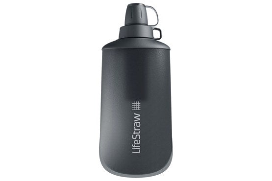 LIFESTRAW COLLAPSIBLE BOTTLE 650ML D.MOUNTAIN GREY