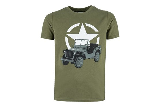 Kinder T-Shirt Flugzeug / US Jeep
