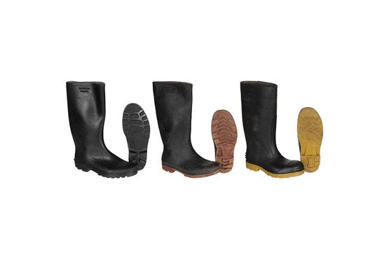 BW Gummistiefel, schwarz, gebr., Modelle sortiert