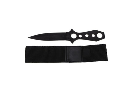 Wurfmesser Chrom 2-Schneidig