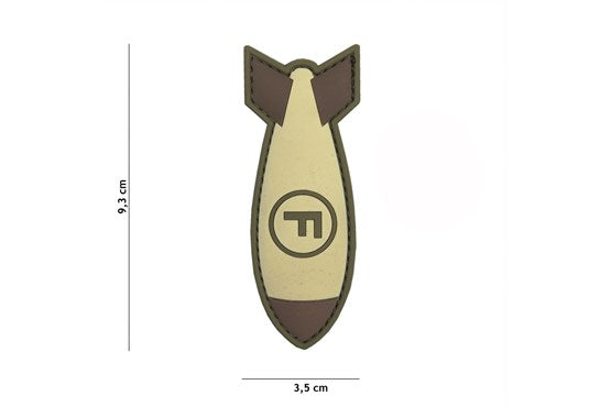 F. Bomb Rubber Patch
