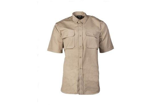 TROPENHEMD 1/2 ARM COTTON KHAKI