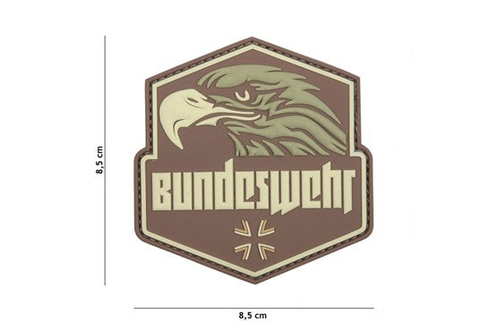 Patch 3D PVC Bundeswehr div.Farben