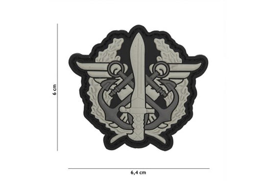 Patch 3D PVC Corps Marines Logo div.Farben