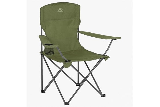 Klappbarer Campingstuhl oliv