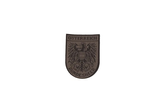 Öster. Patch Ärmelabzeichen oliv gebr.