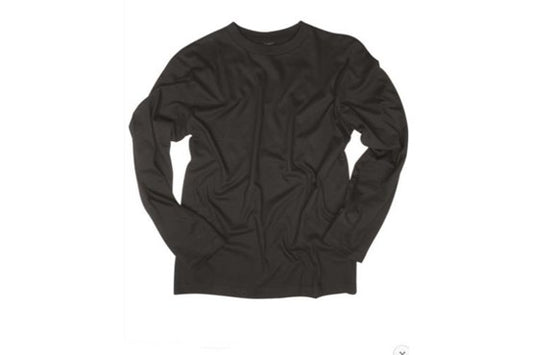 LANGARMSHIRT CO. Oliv/Schwarz