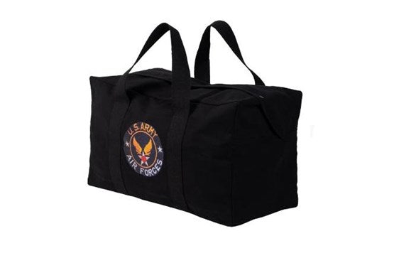 FLIEGERTASCHE CO M.AIR FORCES PRINT SCHWARZ