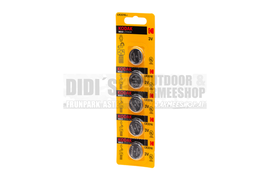 Batterie CR2016 & CR2032 5pcs
