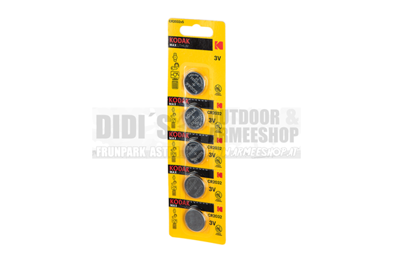 Batterie CR2016 & CR2032 5pcs