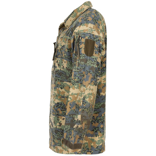 Österr. Kampfanzugsbluse, 03, Rip Stop, tarn, gebr.