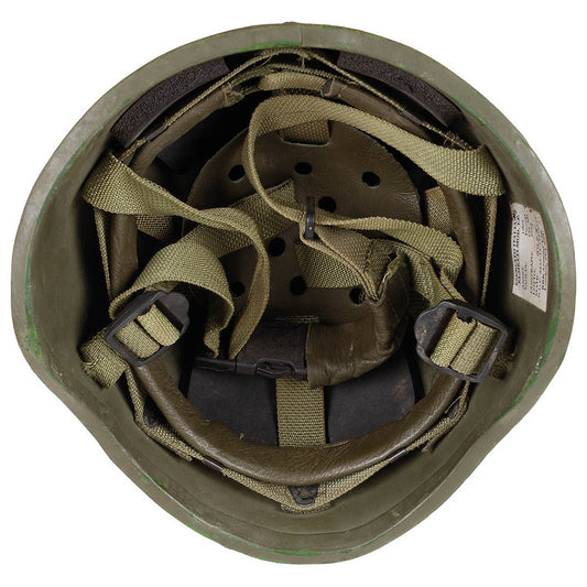 Ital. Helm, Ballistik, "T.P.", oliv, neuw.