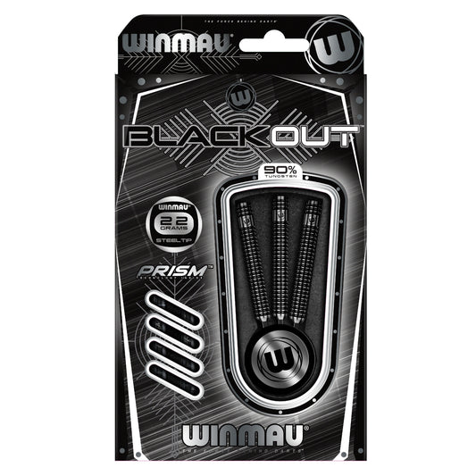 Winmau Blackout Steeldart 1083, 22 g, 24 g und 26 g