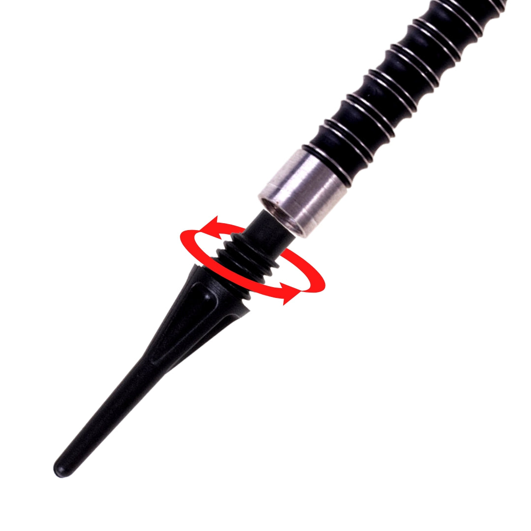 Softspitze Karella Keypoint 2BA Gewinde 1000 St. Schwarz (Kopie)
