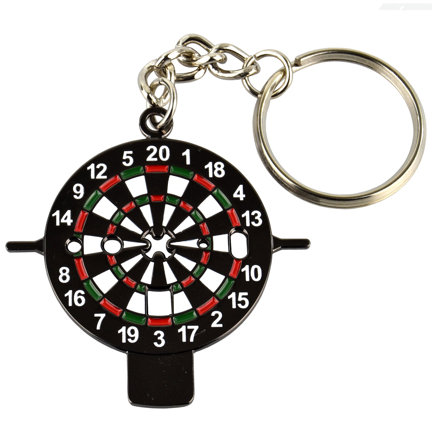 Dartboard als Schlüsselanhänger