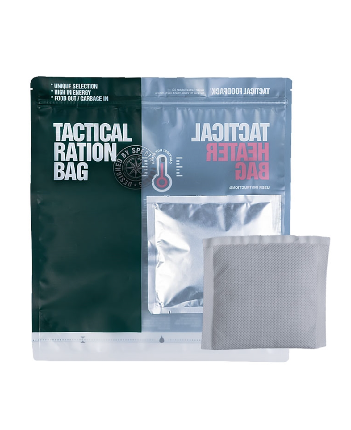TACTICAL FOODPACK® HEATER BAG WITH ONE ELEMENT